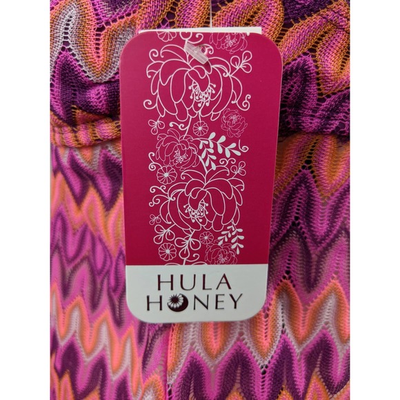 Hula Honey S Purple Racerback Tankini Swim Top - Picture 5 of 8